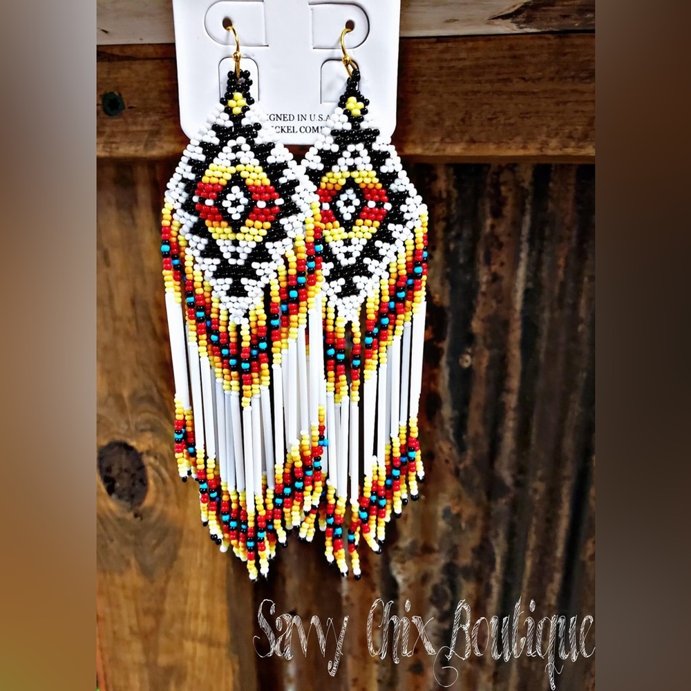 Native beaded earrings